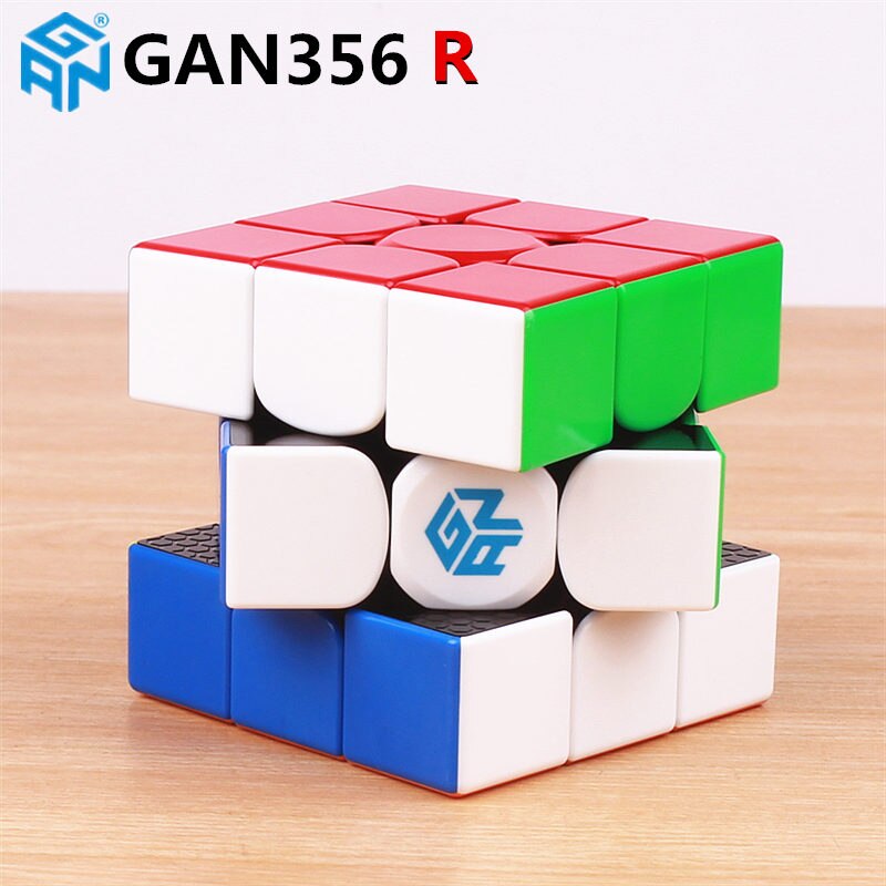【happy one】Gan356 r S 3X3X3 Magic Speed Gan Cube Stickerless Professional Gan 356R Puzzle Educational Cubes Toys for Children Gan 356 r Rs. 