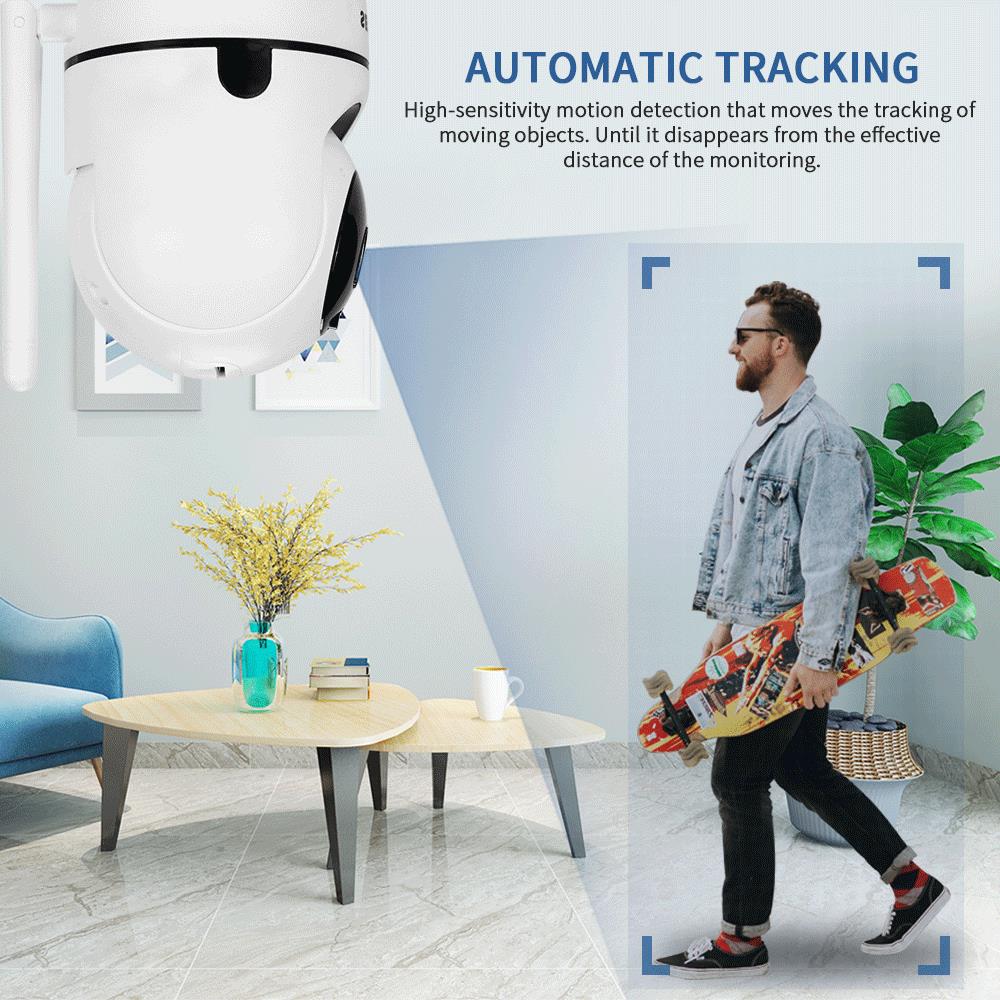 INQMEGA 1080P Cloud Wireless IP Camera Intelligent Auto Tracking Of Human Home Security Surveillance CCTV Network Mini Wifi Cam. 