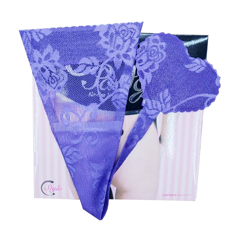 Women C-String Panties Invisible Underwear No Panty Line Self Adhesive Strapless Thong String Tangas Reusable Exotic Panties. 
