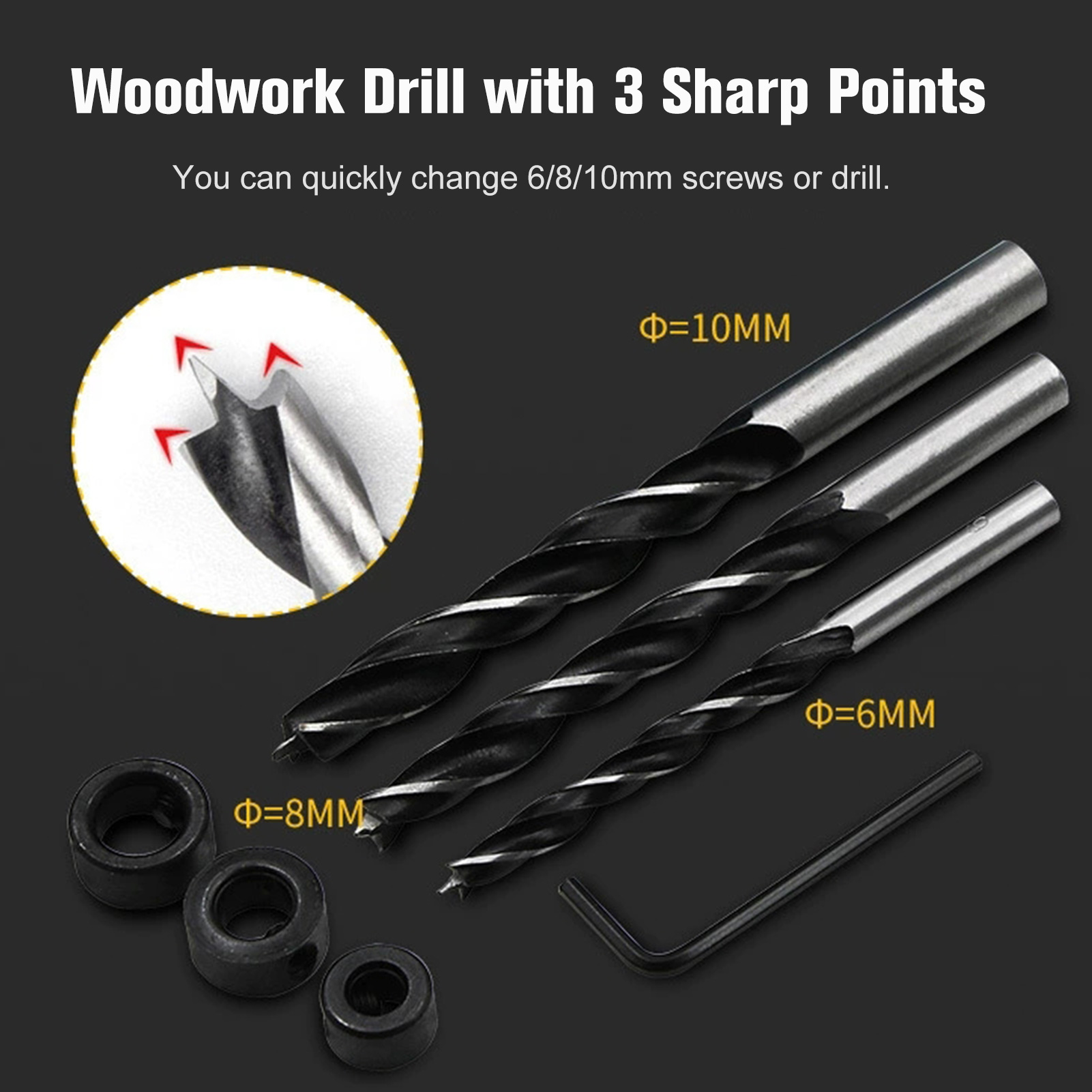 14 Pack Pocket Hole Jig Kit Pocket Screw Jig 15 Degree Dowel Drill Joinery Kit with 6/8/10mm Drive Adapter Pocket Hole Clamp for Carpenters Woodwork Guides Joint Angle Carpentry Locator. 
