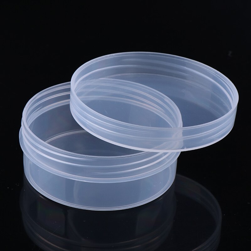 【happy one】150 Translucent Plastic Container Box for Slime Mud DIY Slime Box Storage Box Bottle with Lid Slime Tool. 