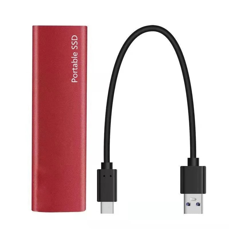 External Hard Drive Portable SSD 1TB High Speed Solid State Drive USB3.1 Type-C Interface Mass Storage Hard Disk for Laptop/Mac. 