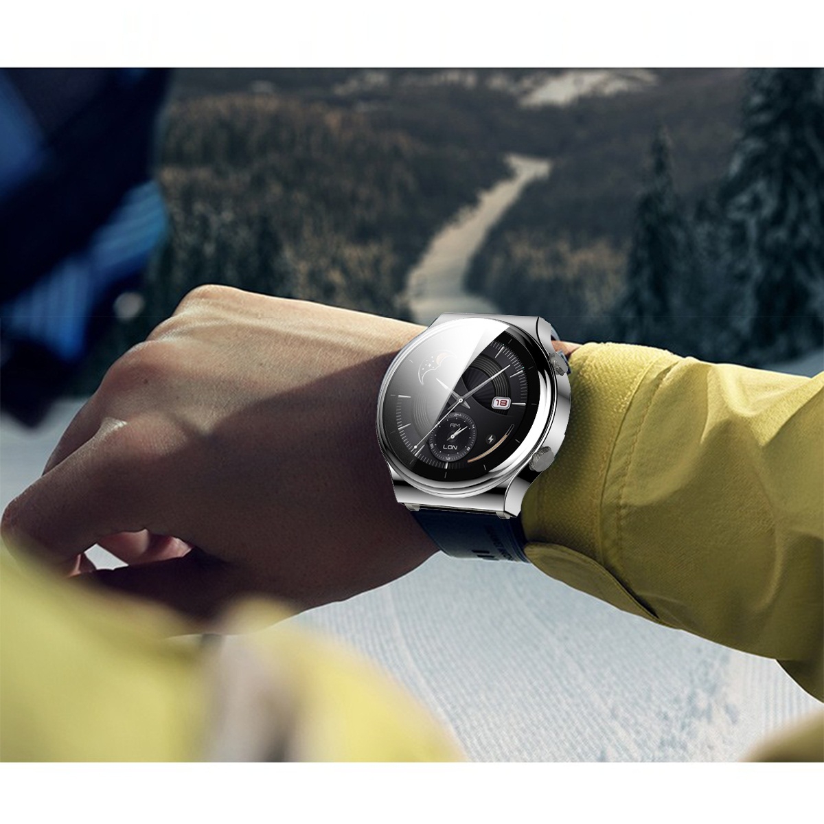 For Huawei Watch GT 2 Pro Full Coverage TPU Protective Case Cover. 