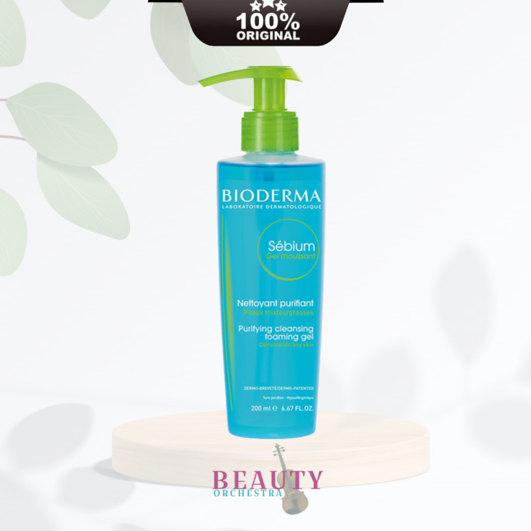 Bioderma Sebium Foaming Gel Face Wash - 200ml