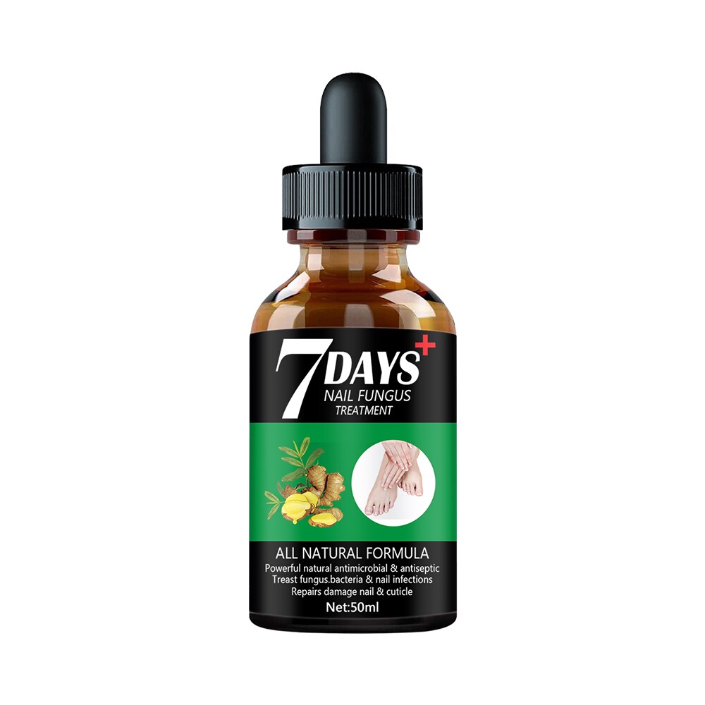 7DAYS Nail Fungus Treatment Essence Serum Care Hand and Foot Care Removal Repair Gel Anti-infective. 