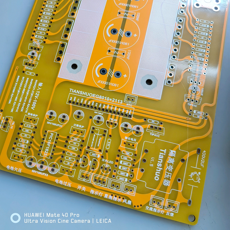 Pure sine wave power frequency high power inverter motherboard 12V-60V driver board circuit board EG80102113. 