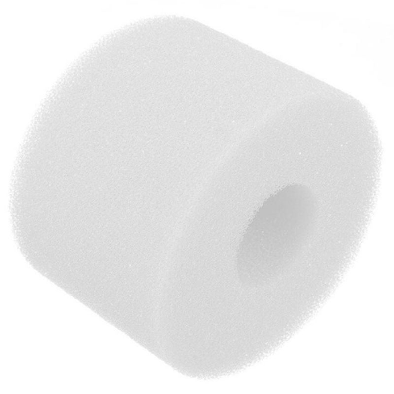 10Pcs Swimng l Filter Foam Reusable Wble Sponge Suile Bubble Jetted re SPA for Intex S1 Type. 