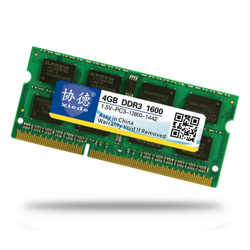 【YIYANGMAOYI111】New xiede Laptop Ram DDR2 DDR3 667 1333 1600 Mhz 8GB 4GB 2GB 1GB For Intel Notebook Sodimm Memoria DDR 3 RAMS. 