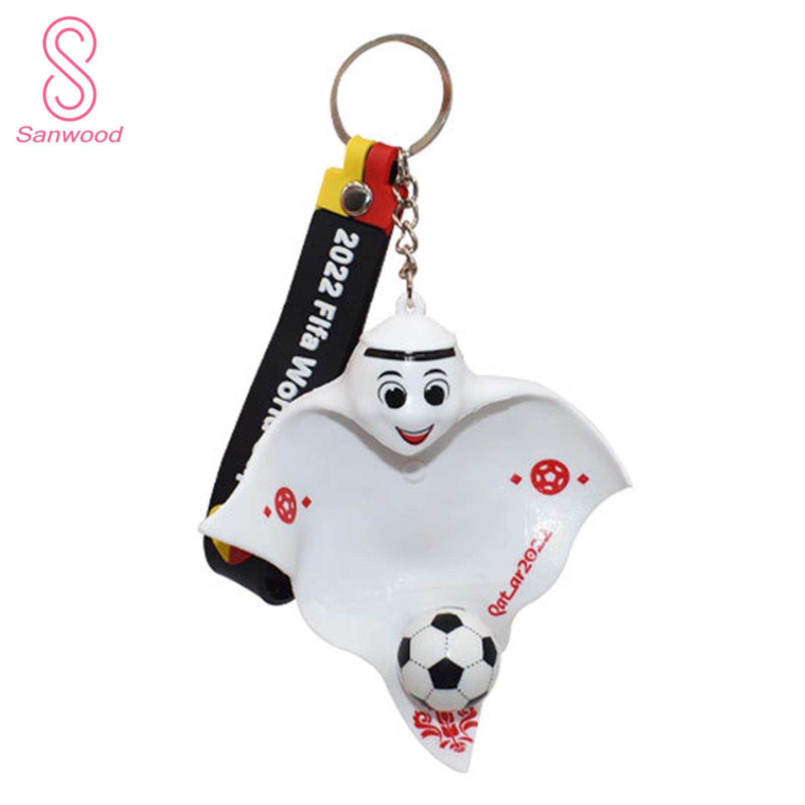 Sarzi Qatar 2022 World Cup Mini Football Cup Pendant Keychain Qatar