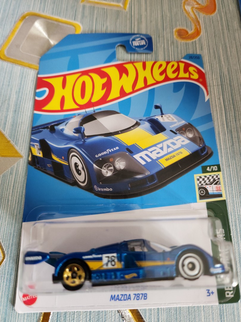 Hot Wheels 2023 Release (Mainline) Mazda 787B Maroon, Scale - 1:64. 