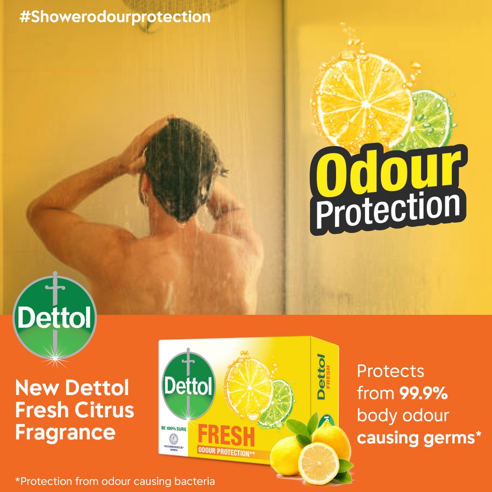 Dettol Soap Summer Pack of 3 Bathing Bar Soap (Cool, Fresh & Original) 75gm x 3. 