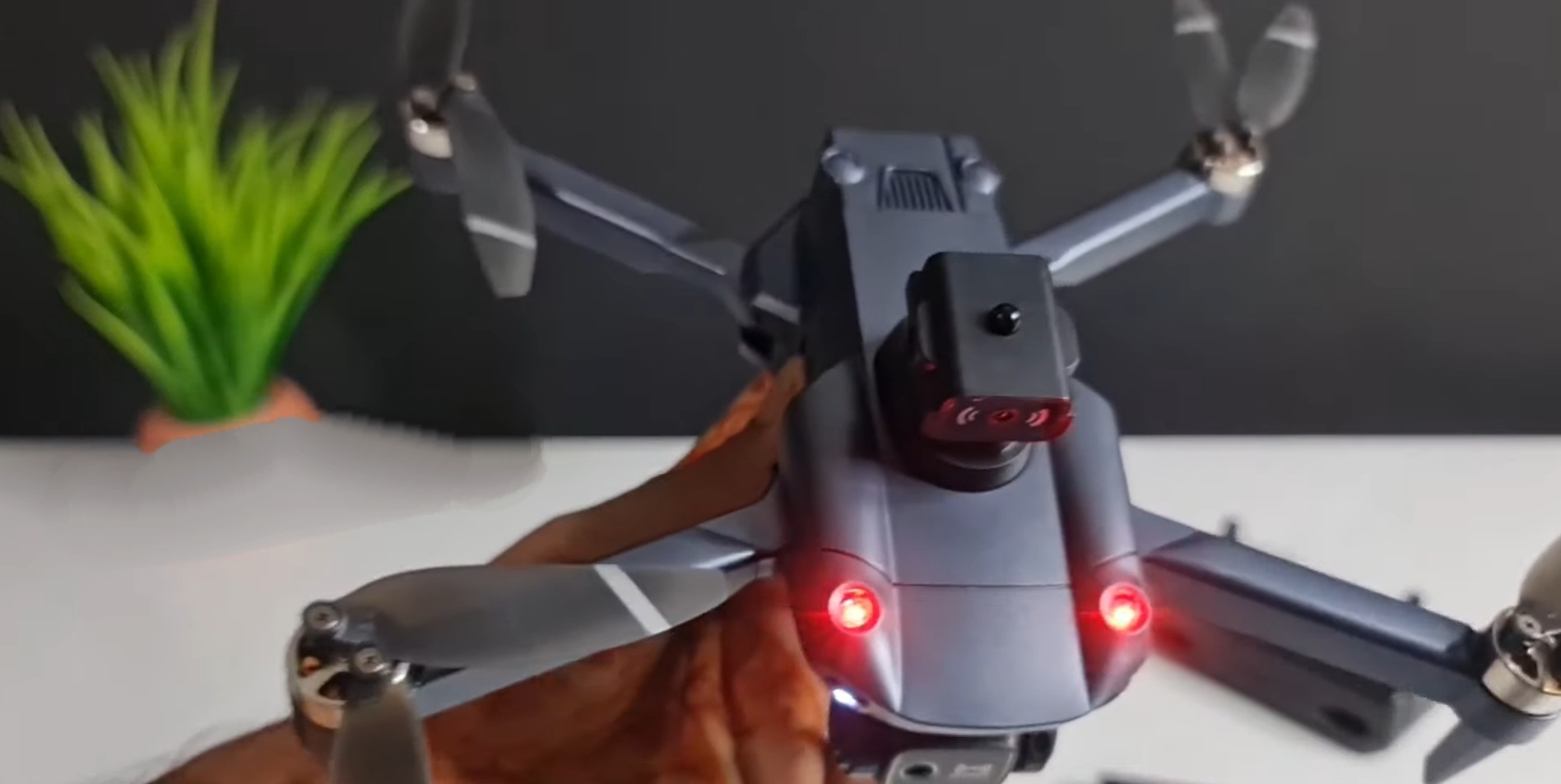 S18 G.P.S Brushless Motor New Mini Drone 4K Profesional Full HD Dual Camera Obstacle Avoidance UAV Drone with 2 Battery, Optical Sensor DS. 