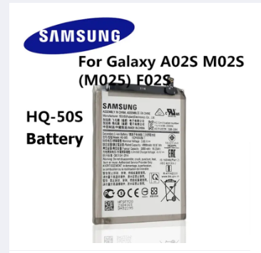 Samsung A02s , M02s Battery Replacement HQ-50S Battery with 5000mAh Capacity_Silver