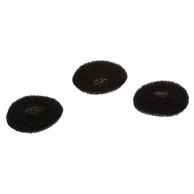 TWEXQNY 400 Pcs Black Sponge Earbud Headphone Cap Ear Pads Cover Replacement