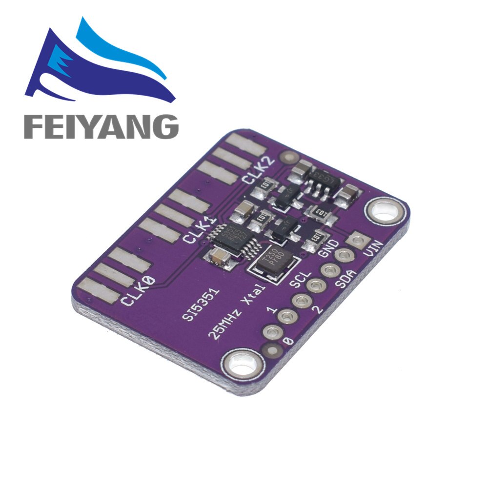 【Mary DAI Store】1PCS DC Si5351A Si5351 I2C Clock Generator Breakout Signal Generator Clock 8KHz-160MHz For Arduino. 