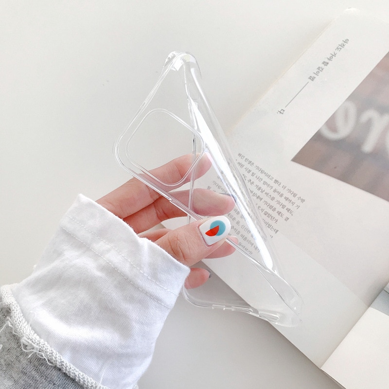 Butterfly Phone Case For iPhone 8 7 6 6S Plus Cover For iPhone 13 12 Pro Mini 11 Pro Max XS Max XR X 5 5S SE 2020 Clear TPU Capa. 
