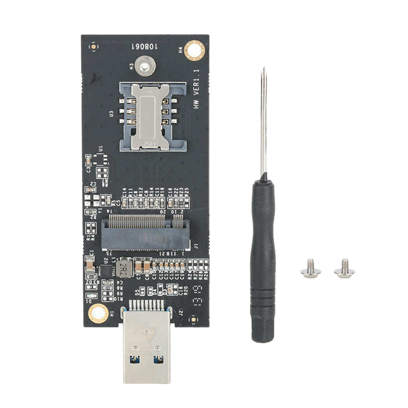 USB3.0 to NGFF Key B 3G4G WWAN Module Network Card Multifunction Test Adapter Board with SIM Slot Module Computer Spare Parts