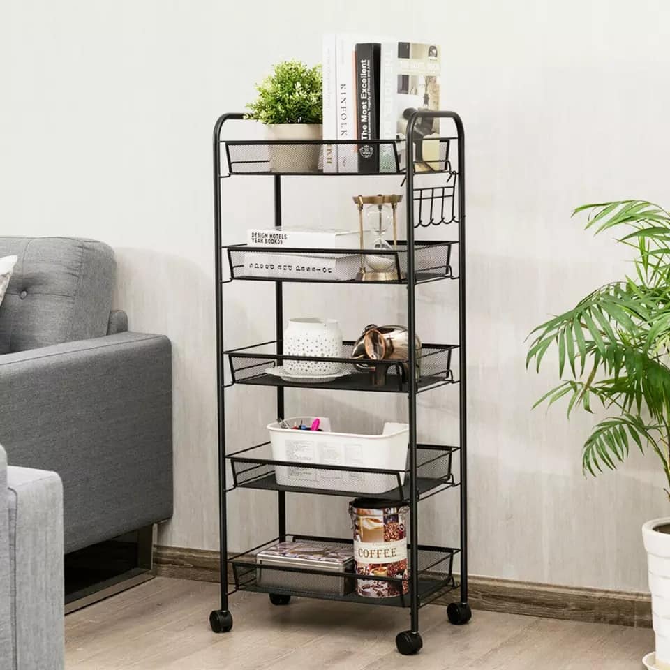 5 layer store kitchen rack