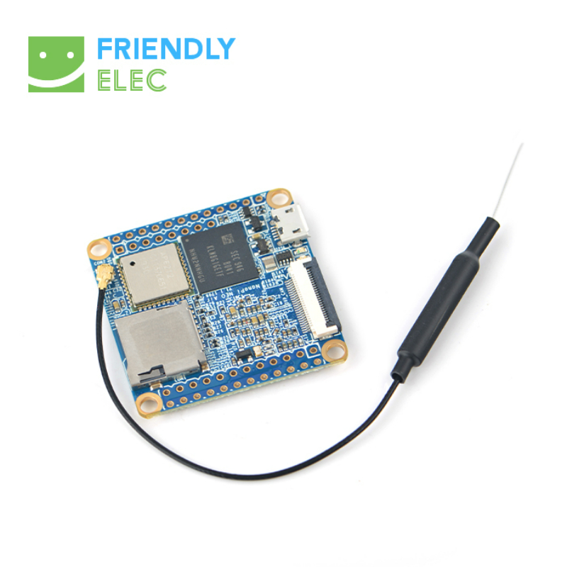 Ultra small NanoPi NEO Air, Quanzhi H3, IoT development board, WiFi Bluetooth, UbuntuCore. 