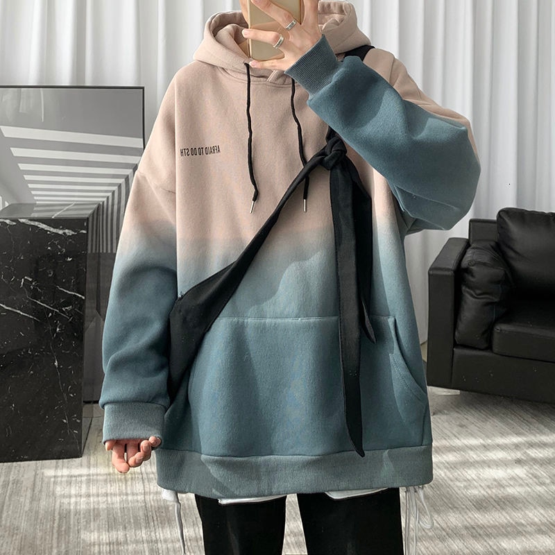 Korean style hot sale hoodie mens