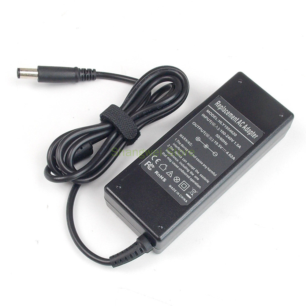 19.5V 4.62A Notebook Power Adapter Charger for Dell Vostro V13 PP26L 3500 3700 1310 3350 1220 3000 3460 3445 P16F002 1014 1721 A840. 