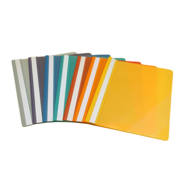 Huajie LW320 Management Report Cover File Plastic - A4 Yellow 1 Piece. 