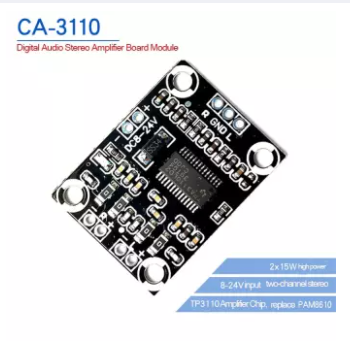 PAM8610 TPA3110 Digital Power Amplifier 2 x15w Dual Channel Stereo Mini Class D Power Amplifier Board Replace Pam8403 TDA2030 TDA7297 XH-M139. 