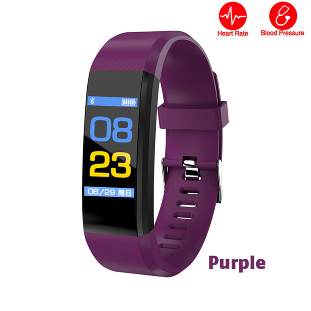 ID115 PLUS Color Screen Smart Bracelet With Dynamic Heart Rate Monitoring/Call/Message Reminder. 
