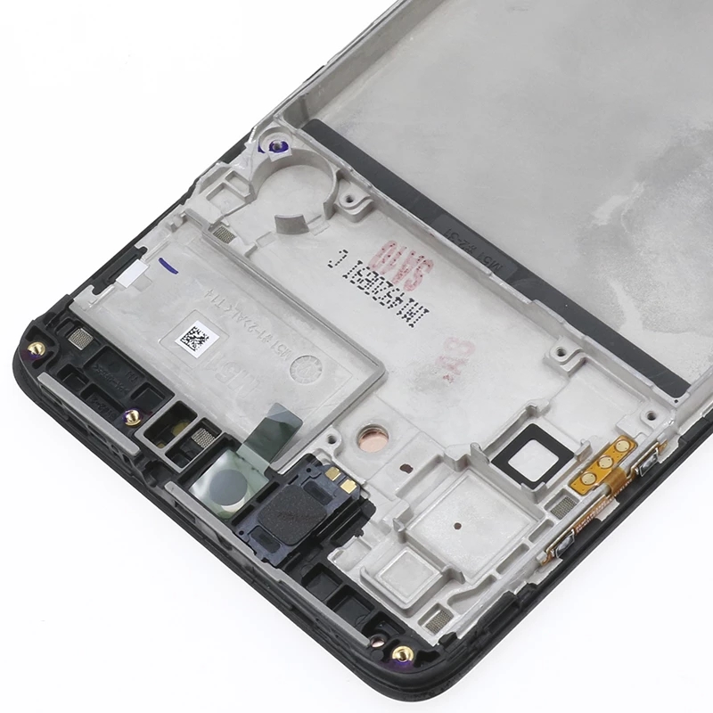 LCD With Frame For Samsung M51 M515  Display Touch Screen Digitizer Assembly Replacement Parts. 