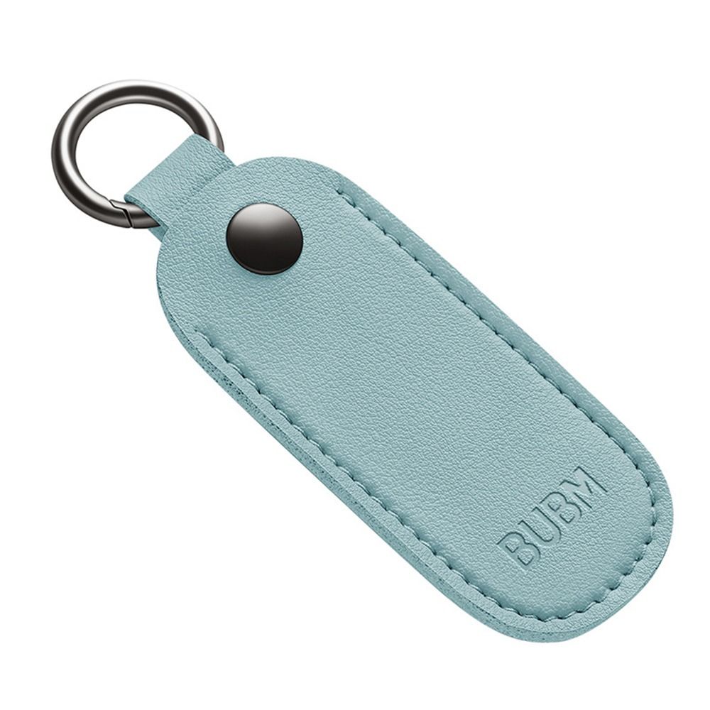 CHENG Leather Protective Cover Key Ring Holder Storage Bag Memory Stick Case USB Flash Drive U Disk Pouch. 