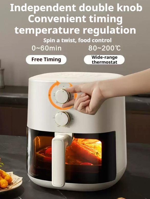 TQIU Air Fryer V1_ V2 – Smart Green Edition
