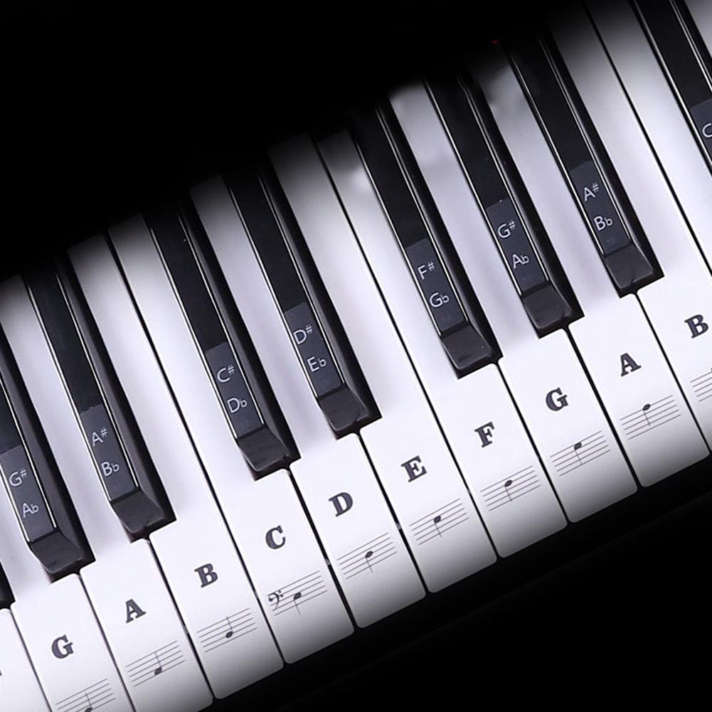 （New）Tranparent Piano Keyboard ticker 88 Key Electronic Keyboard Piano ticker. 