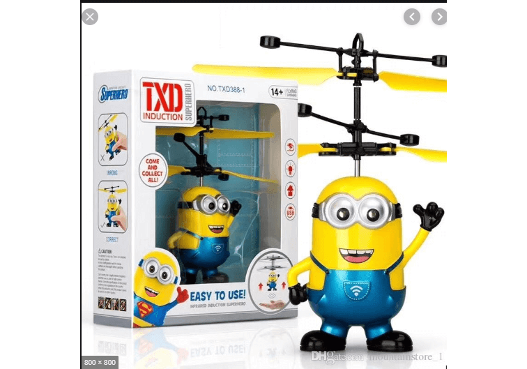 yellow helicopter toy