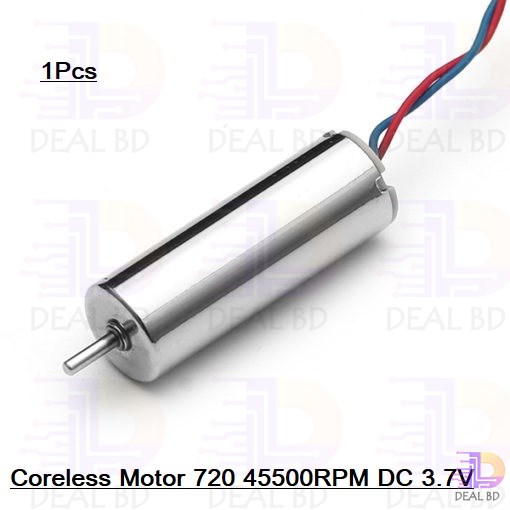 720 Motor 720 455000RPM DC 3.7V 7x20mm Magnetic Micro Motors - Attain Remarkable High Speed Performance in Your DIY Projects. 