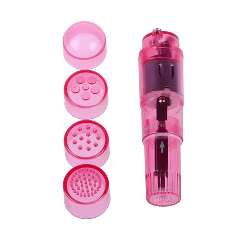 【Nice Day Toy Findings Store】(New) travel 4 in 1 mini personal vibrating full body massagers travel pocket rockets