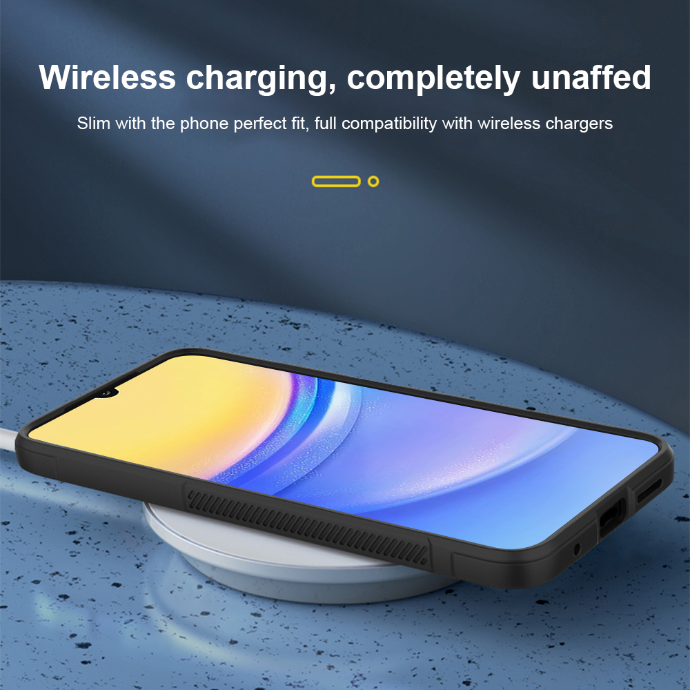 For Samsung Galaxy A15 5G/4G Phantom Shield Fall Protection Case for Samsung A15 Galaxy A15 Camera Protection Lightweight Simple Shockproof Anti Fingerprint Phone Back Cover Multiple Colors Available. 