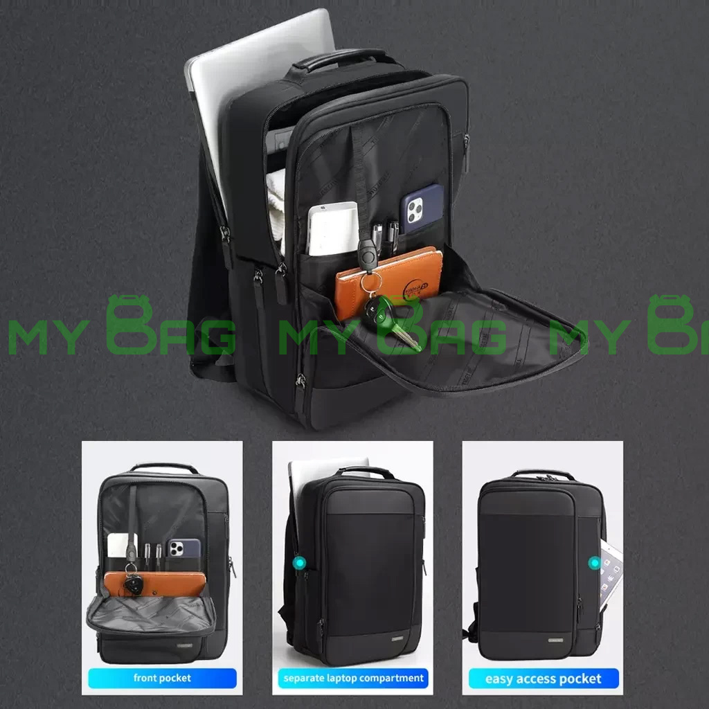 Tigernu T-B3985 15.6" Office Laptop Water Resistant Backpack. 