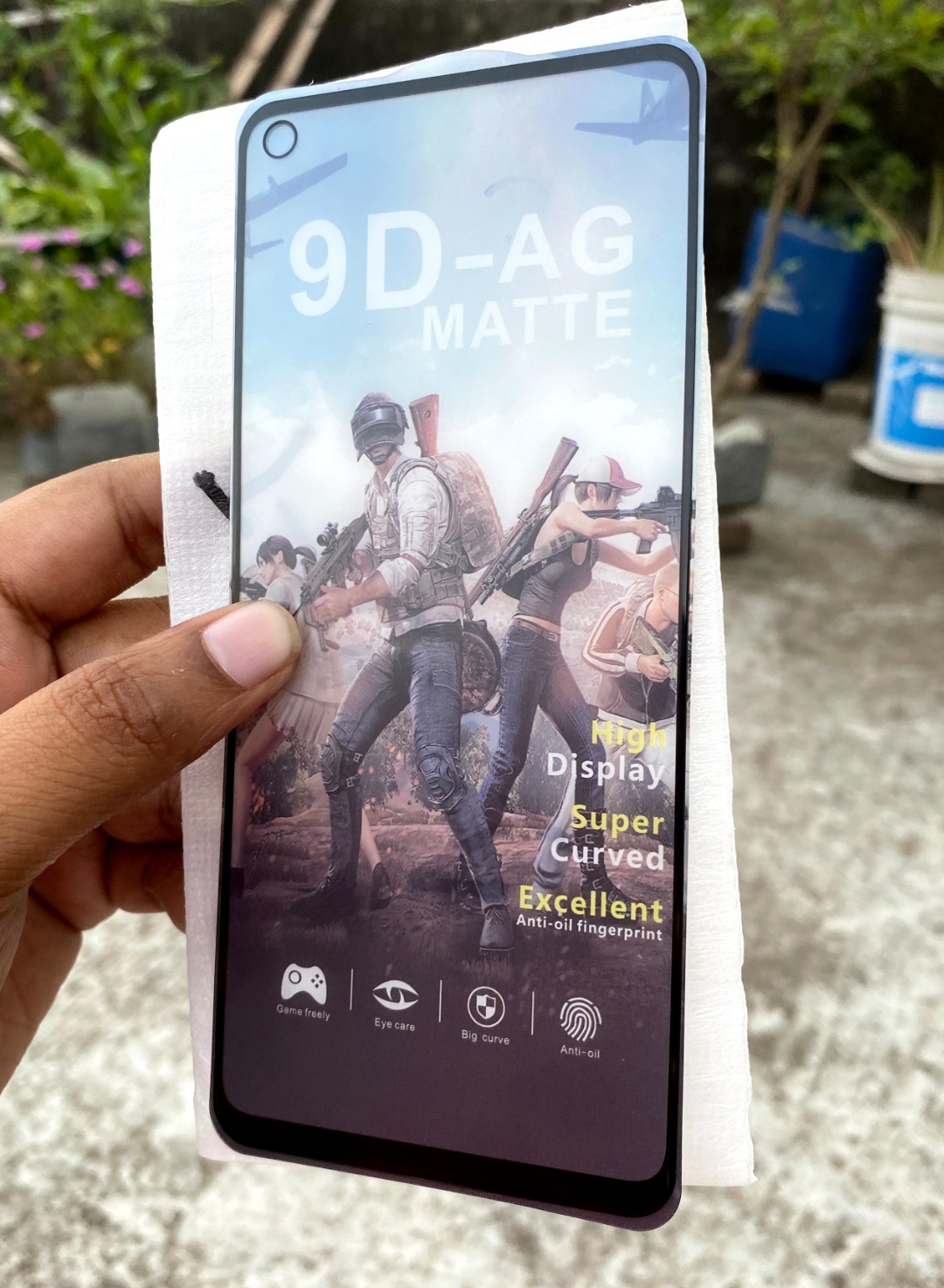 For OnePlus 9RT 9D-AG matte Gaming screen protective Matte glass Protector. 