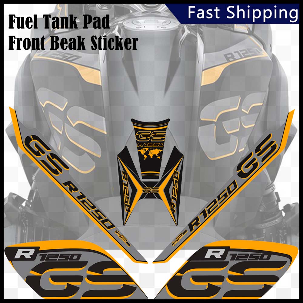 Trunk Tank Pads Protector R 1250 GS Stickers For BMW R1250GS Windshield Windscreen Handguard GSA Adventure Motorcycle 2019 2020
