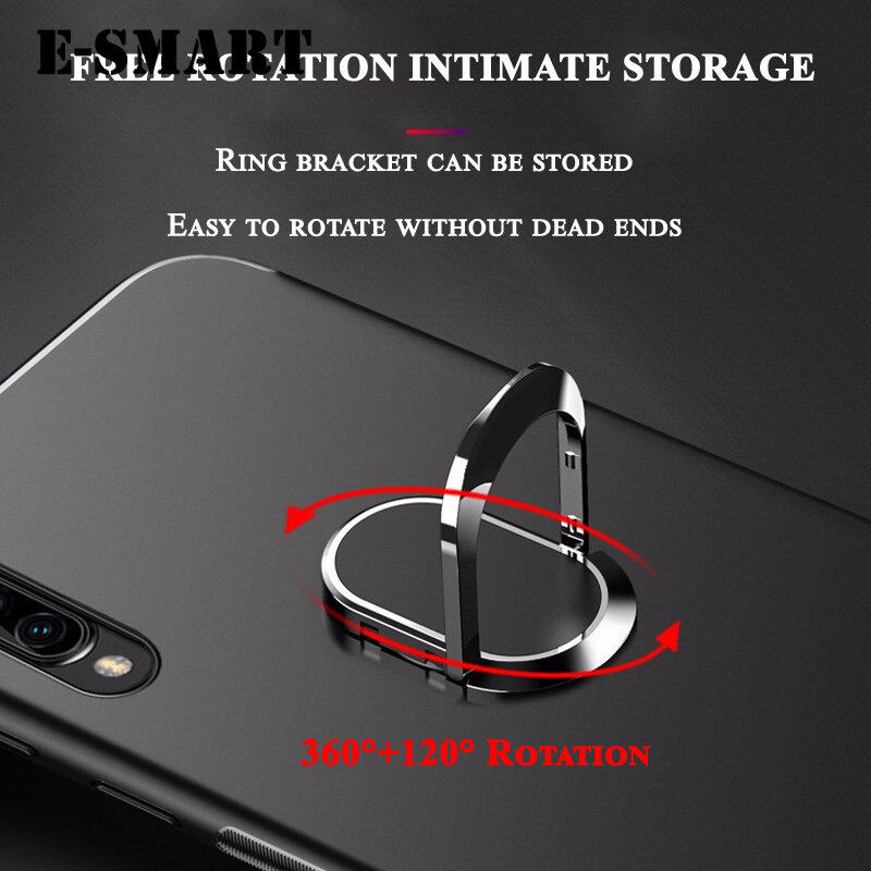 Phone Case For Samsung Galaxy J7 Plus Back Cover Car Stand Holder Built-in Magnetic Cases Buckle Bracket Finger Metal Ring Phone Casing for Samsung Galaxy J7 + Plus Back Cover. 