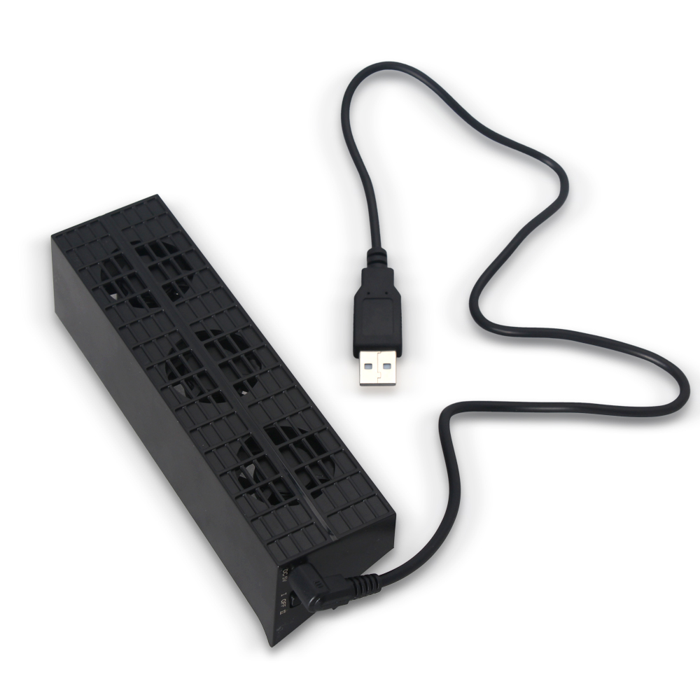 Temperature Control Cooling Fan for Sony PS4 Slim Cooler Game Accessories for PlayStation4 PS4 ,external Temperature Control Pad. 