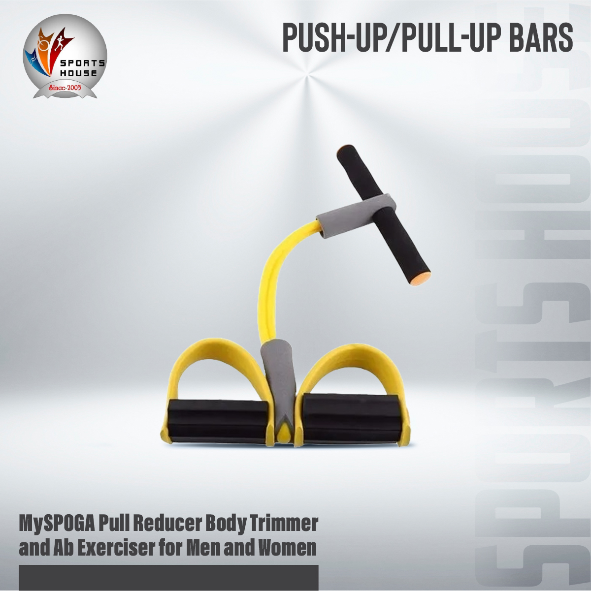 MySPOGA Pull Reducer Body Trimmer and Ab Exerciser for Men and Women (Colour May Vary)