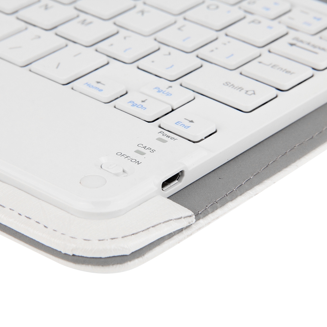 Universal Detachable Magnetic Bluetooth Touchpad Keyboard Leather Tablet Case With Holder For 10.1 inch iSO & Android & Windows Tablet PC. 