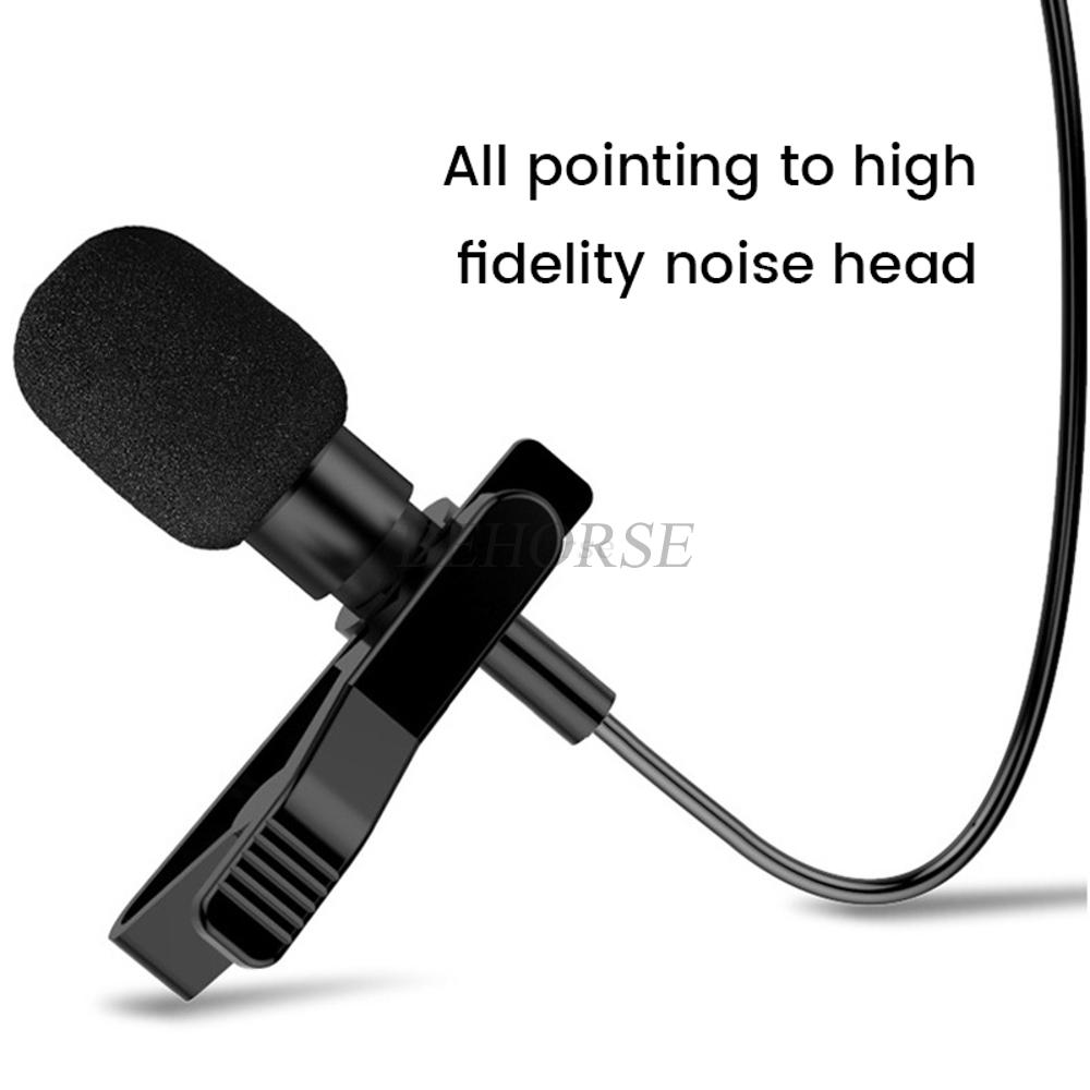 Type-c Lavalier Microphone For DJI OSMO Pocket 3/Action 2/Action 3/Action 4 High Sound Quality Audio Cable Adapter Accessories. 