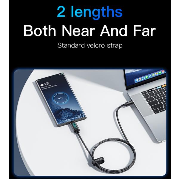 Essager Flagship Store Sent From A Chinese Factory, 100% Brand New 7A PD 100W USB Type C Data Cable To USB C 7A Fast Charging Charger Wire Cord for Xiaomi OPPO Huawei Poco Samsung Display Cord Cable. 