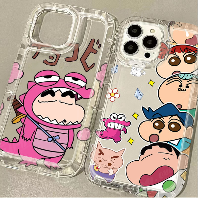 Cute C-Crayon S-ShinChan Phone Case for Samsung Galaxy A15 A55 A05 A05S A14 A24 A13 A23 A73 A12 A22 A32 A52 A52S A72 A31 A51 A71. 