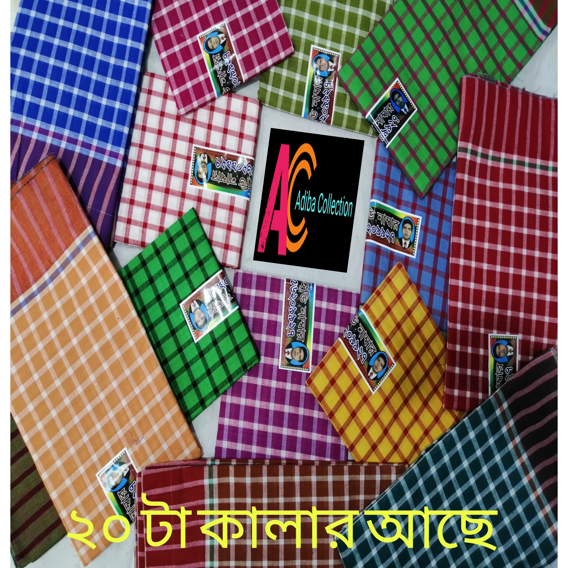 Gamcha towel 4 hand traditional pure cotton premium quality gamcha ...