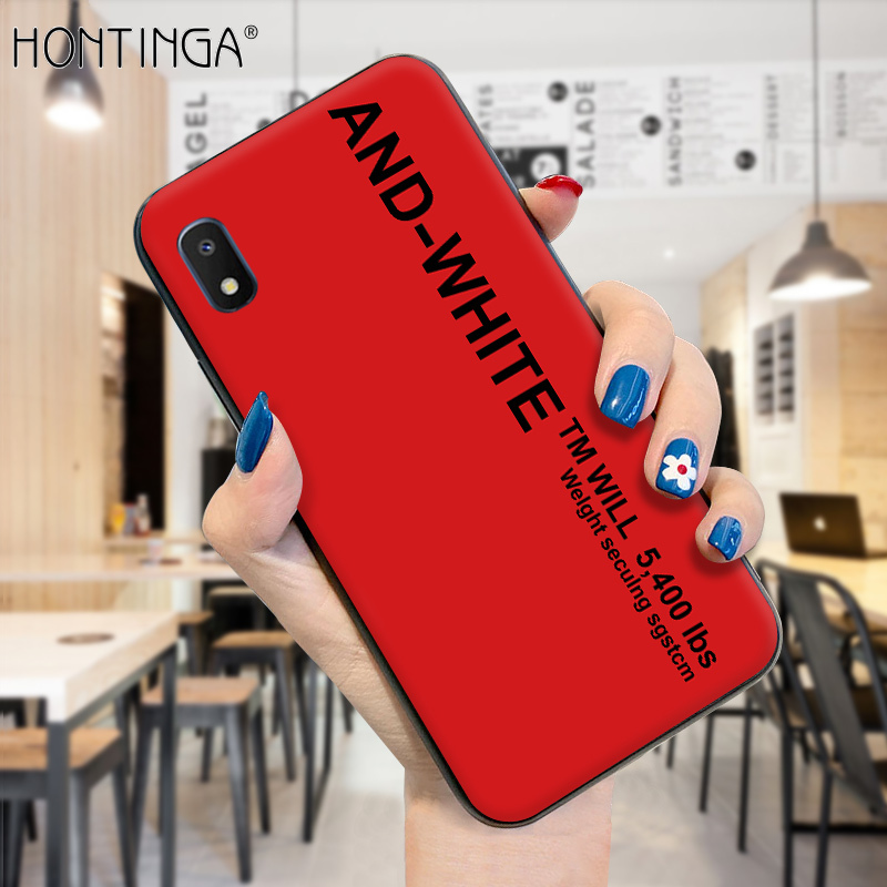 Hontinga for Samsung Galaxy A10E Case Simple Generous Clean Color Girls Boys Cases Shockproof Soft Silicone TPU Phone Cover. 