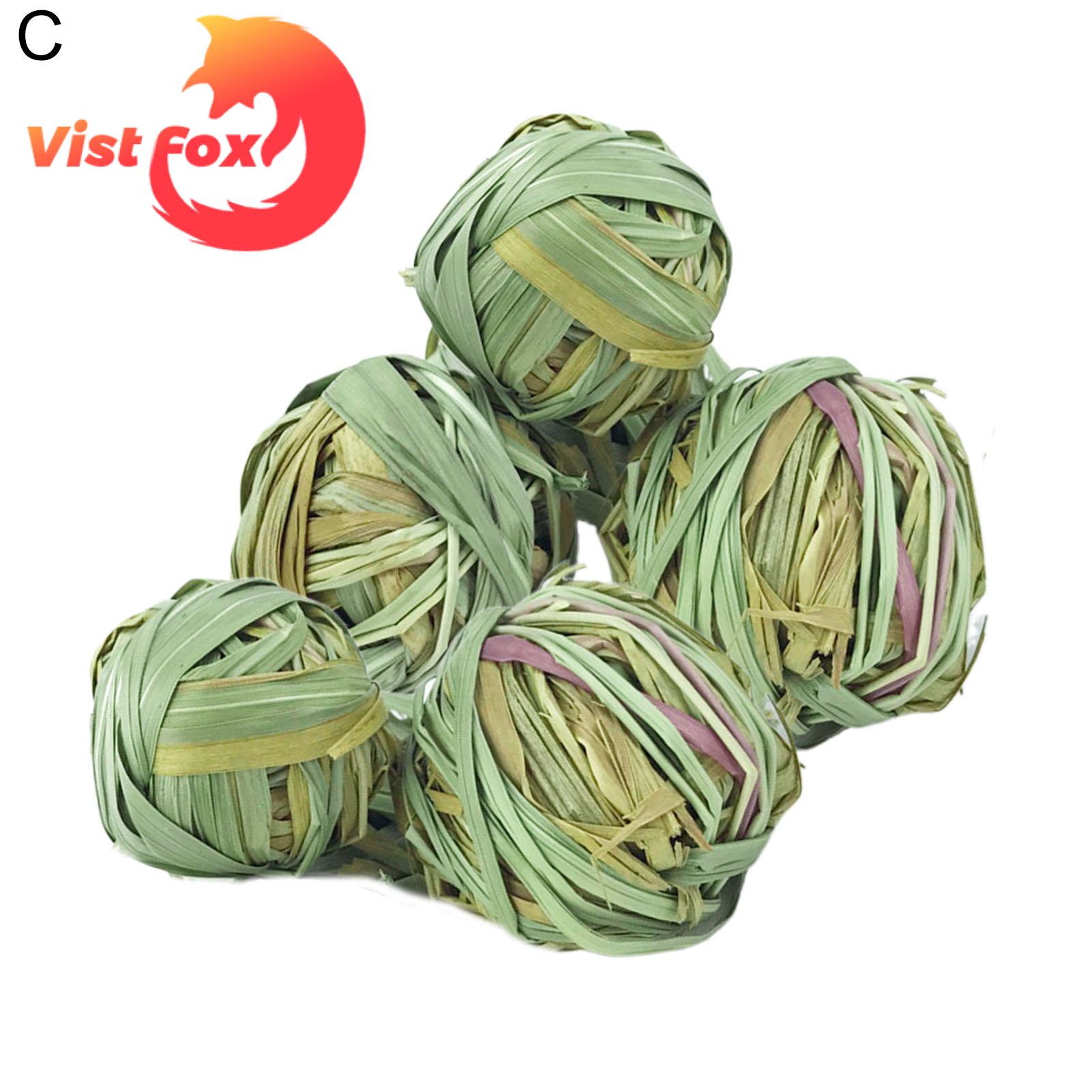 Vist Fox Rabbit Chew Grass Natural Hay Grass Treat Bunny Chew Toys. 