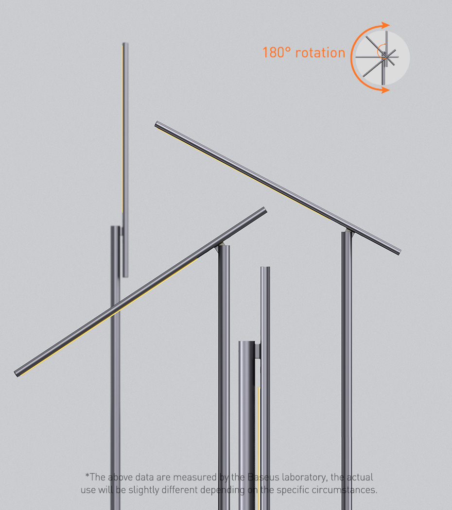 BASEUS Smart Eye Series Rechargeable Folding Reading Desk Lamp Smart Light. 
